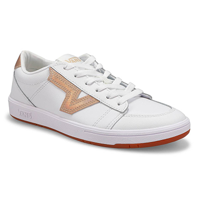 Lds Soland Lace Up Sneaker - Rose Gold